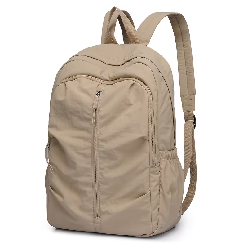 Premium Herren Oxford Rucksack 15,6 Zoll Schwarz | Leicht & Minimalistisch für Büro, Pendeln & Reise