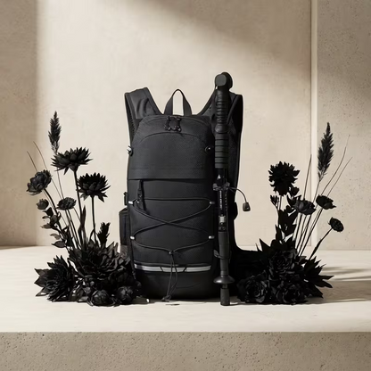 Minimalistischer Outdoor Sport & Wanderrucksack | Leicht, Großes Volumen & Trinksystem-kompatibel