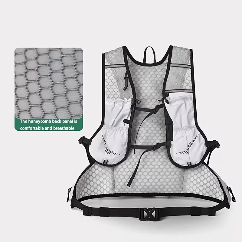 Großer Unisex Wander- & Fahrradrucksack | Leicht, Robust & mit Trekkingstock-Halterung