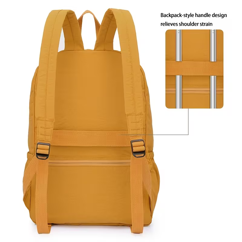 Premium Herren Oxford Rucksack 15,6 Zoll Schwarz | Leicht & Minimalistisch für Büro, Pendeln & Reise