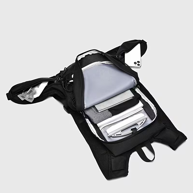 Minimalistischer Outdoor Sport & Wanderrucksack | Leicht, Großes Volumen & Trinksystem-kompatibel